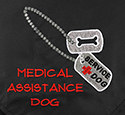 Embroidered Bandanna - Medical Assistance Dog